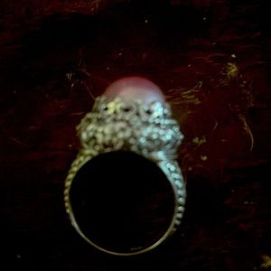 Sterling Silver Pearl Ring .925